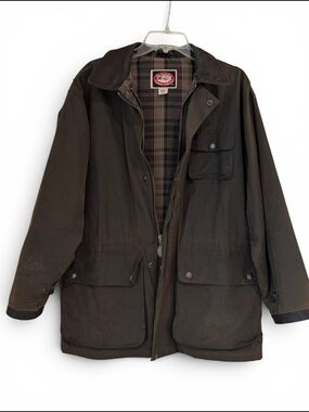 The Australian Outback Collection Waxed Cotton Field Jacket - Men's Size S